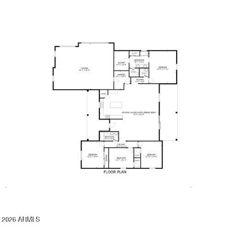 9544 W Sandstone Mountain Dr Floor Plan