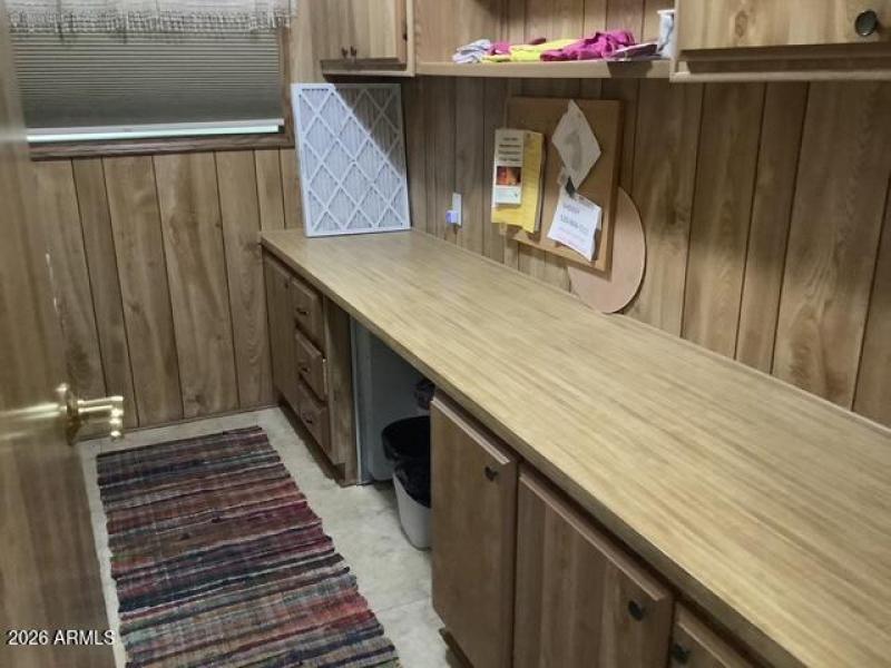 raindance work space in laundry