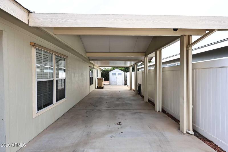 Extended Carport