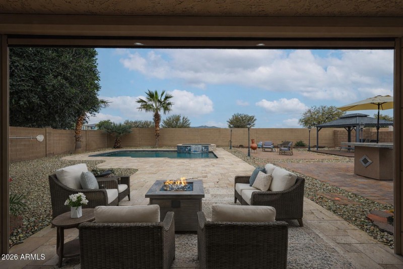 18248 W Montecito back patio