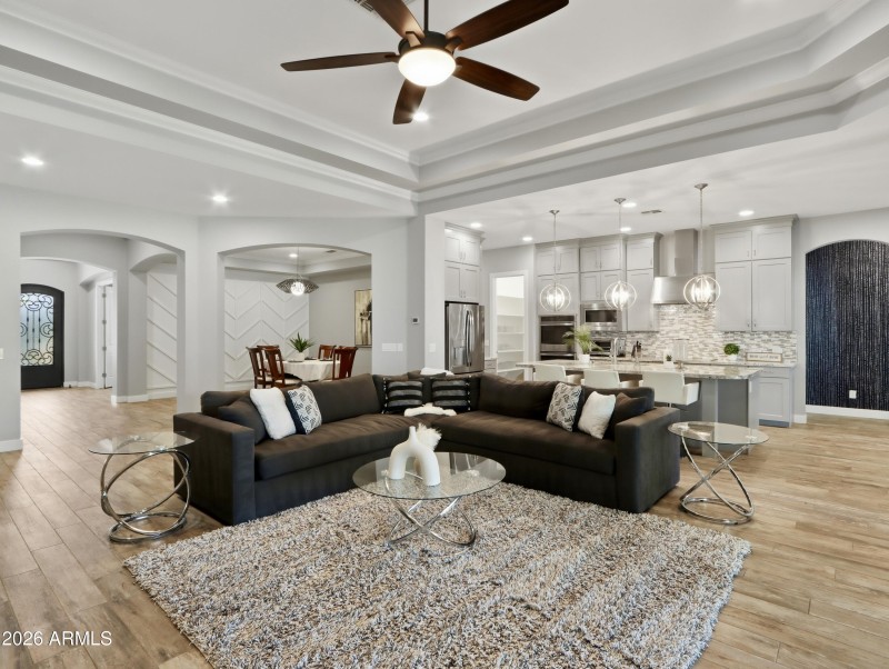 Grand Open Concept Living