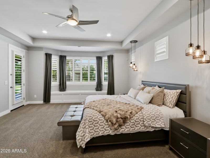 Secluded Primary Bedroom