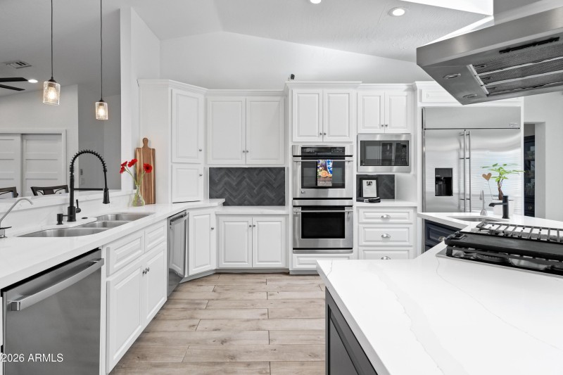 kitchen double ovens