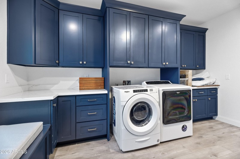 Laundry with tons of storage