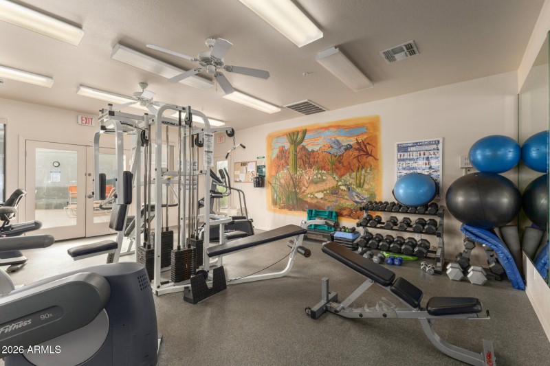 Community Gym/Workout Room