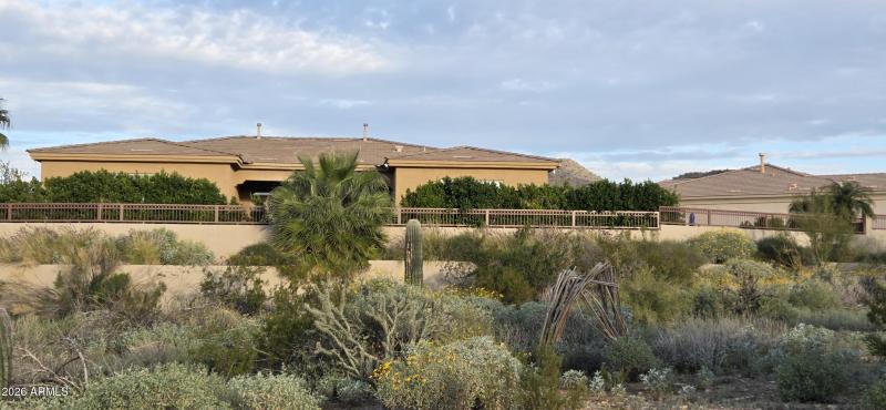 View of back of house