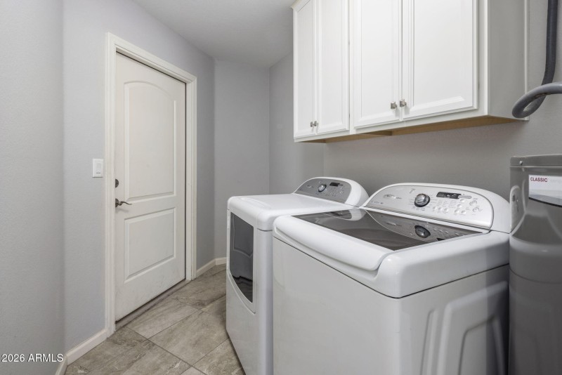 Laundry area