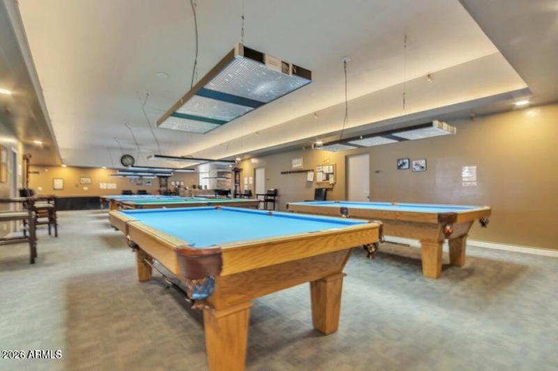 Pool and game room