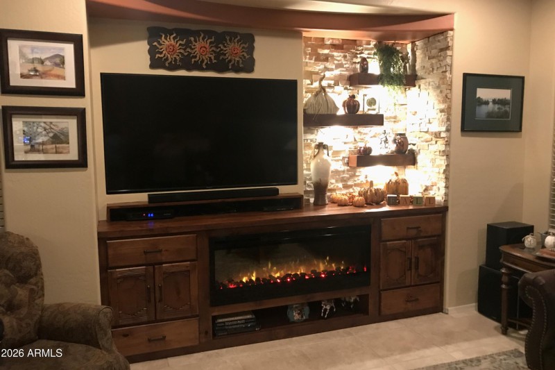 Custom wall unit