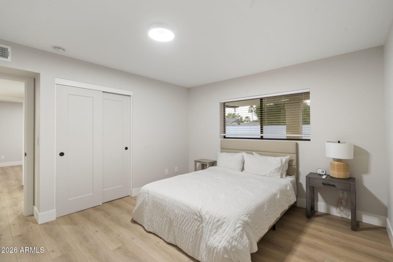 Bedroom With Closet Storage