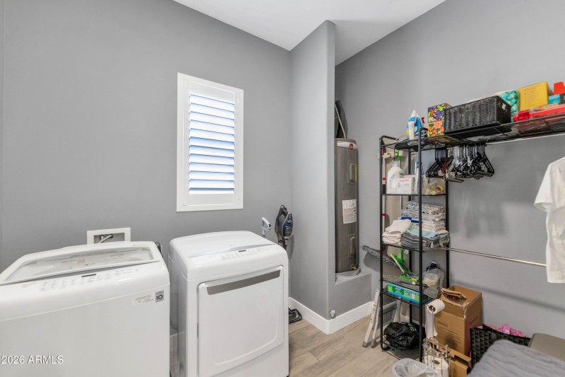 Indoor Laundry Room