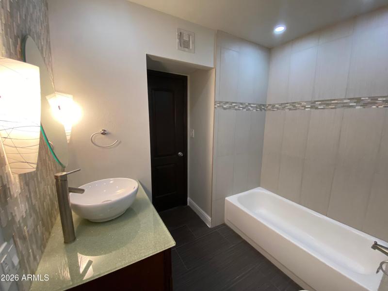 Hallway Bath and Vanity