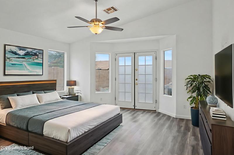 Primary Bedroom - Virtually Staged