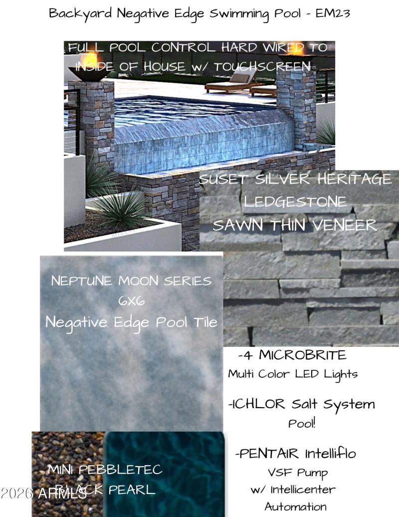 EM23 Backyard Negative Edge Swimming Poo