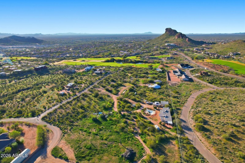 Drone photo, property with views