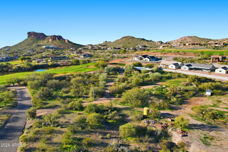 Property View looking at Dino Mountain
