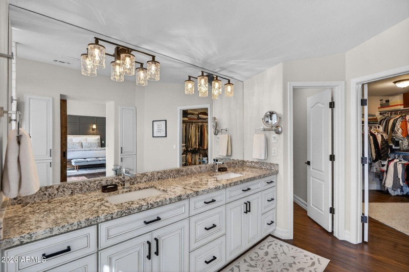 Primary Bathroom | Double Vanity