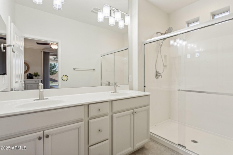 Primary Bath - Dual Sink Vanity