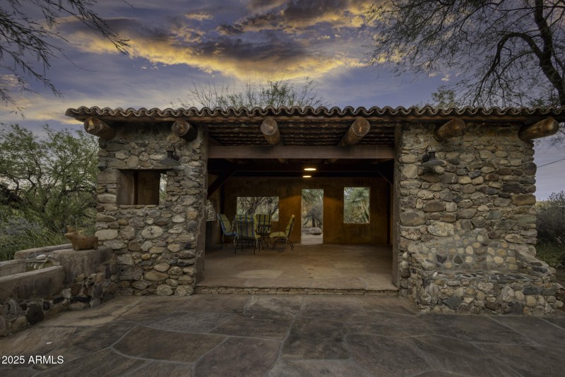 Rock House at the Lazy RC Ranch