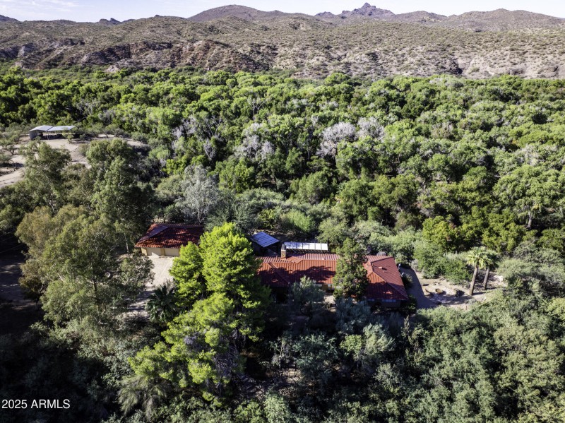 Lazy RC Ranch Aerial of Home