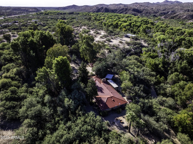 Lazy RC Ranch Aerial of Home