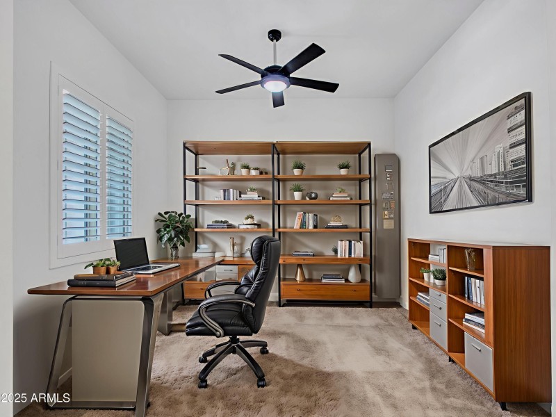 Office Virtually Staged