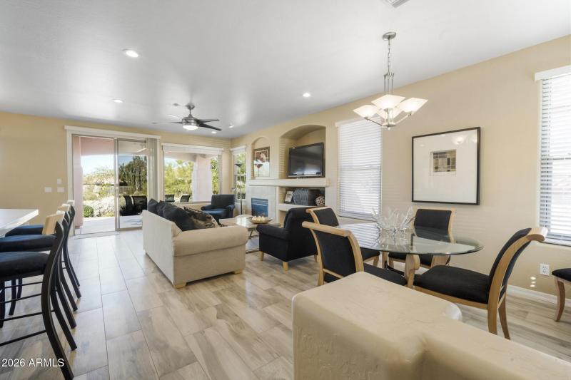 View from front entry