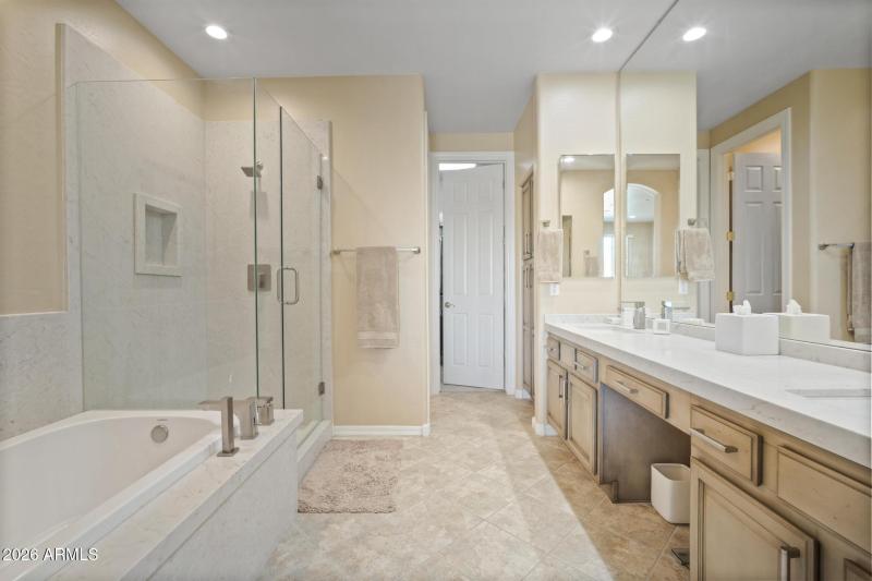 Remodeled Primary Bathroom