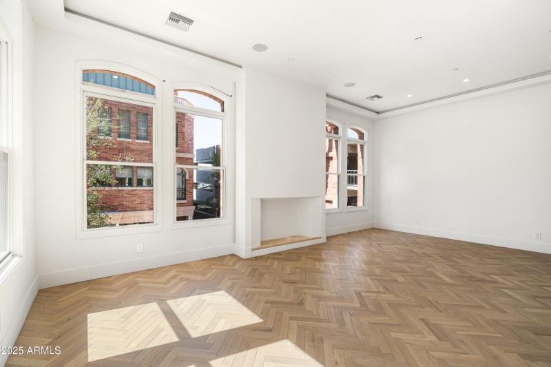 Primary with fireplace