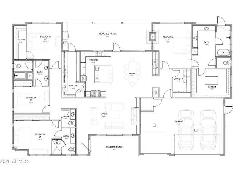 Main House Floor Plan