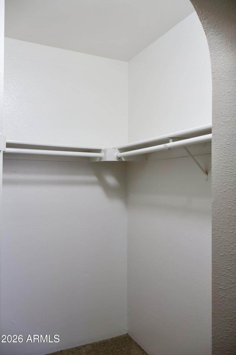 Primary closet