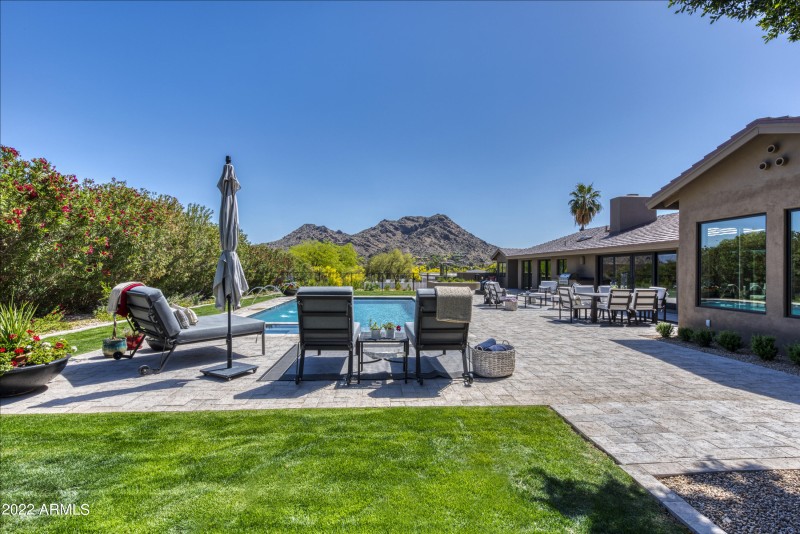Poolside ~ Patio View