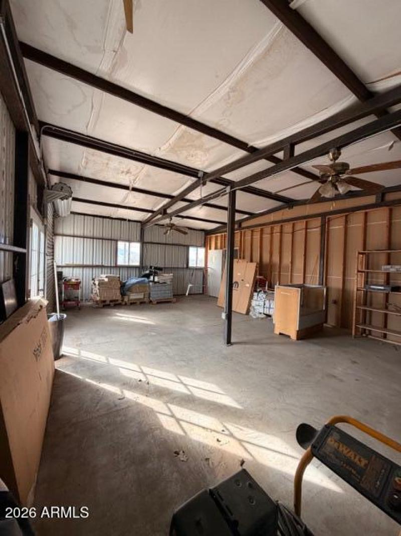 Warehouse shop area