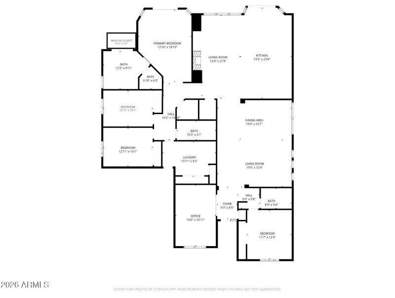 Bent Tree Floorplan