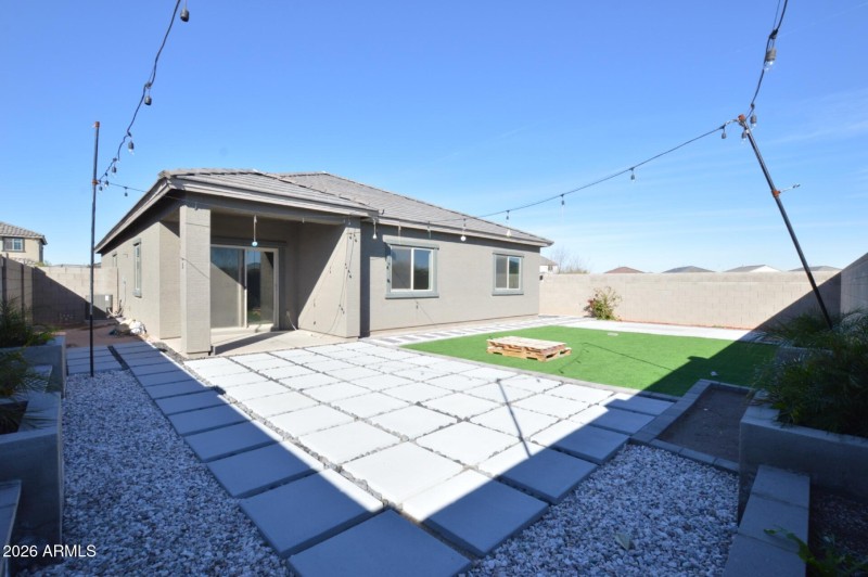 Landscaped Backyard