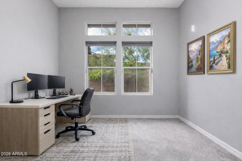 Office Virtually Staged