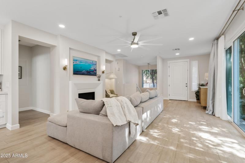 Light-filled main living area