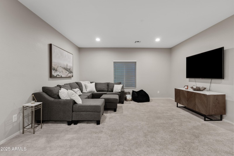 Spacious basement