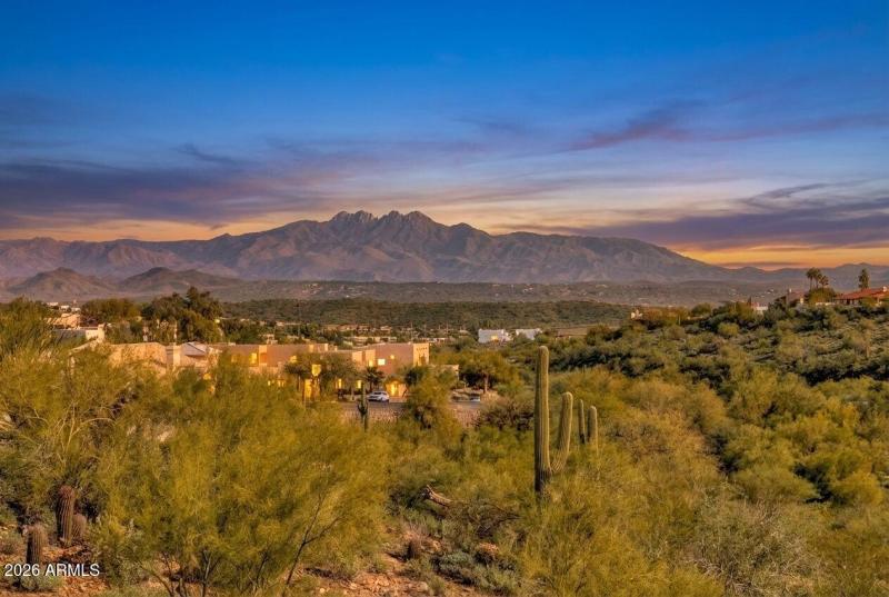 086_Four Peaks Mountain Sunset