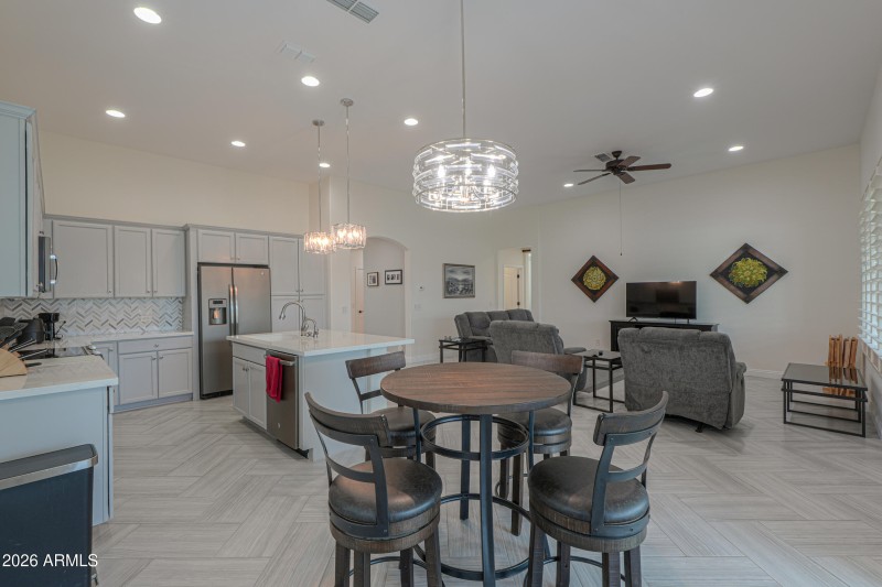 Upgraded fans & lighting