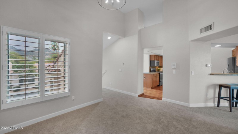 VIEW FROM DINING OR OFFICE