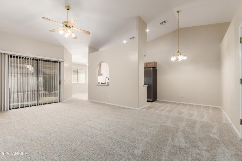 Living Room + Dining