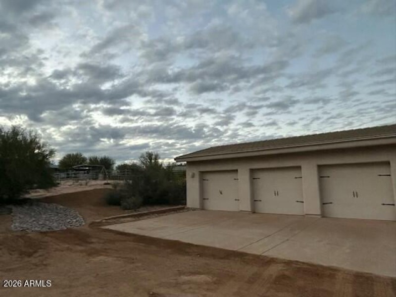 Detached 3 Car garage