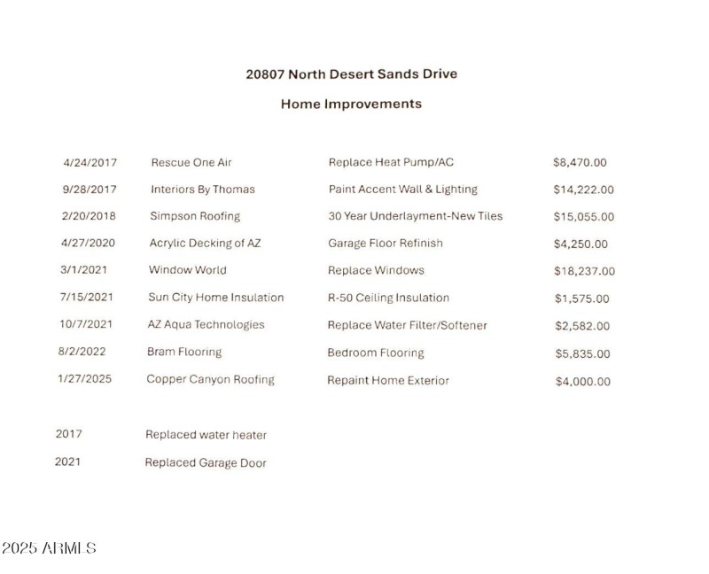 Home improvements photo