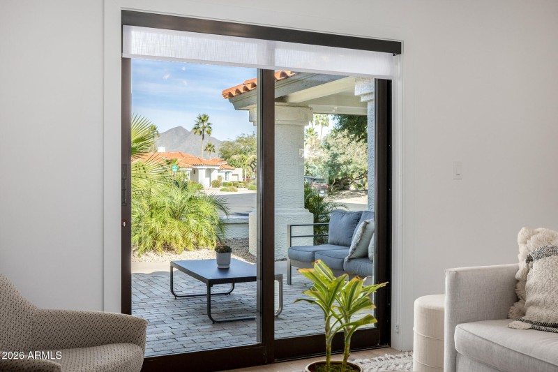 Living Room Mountain Views