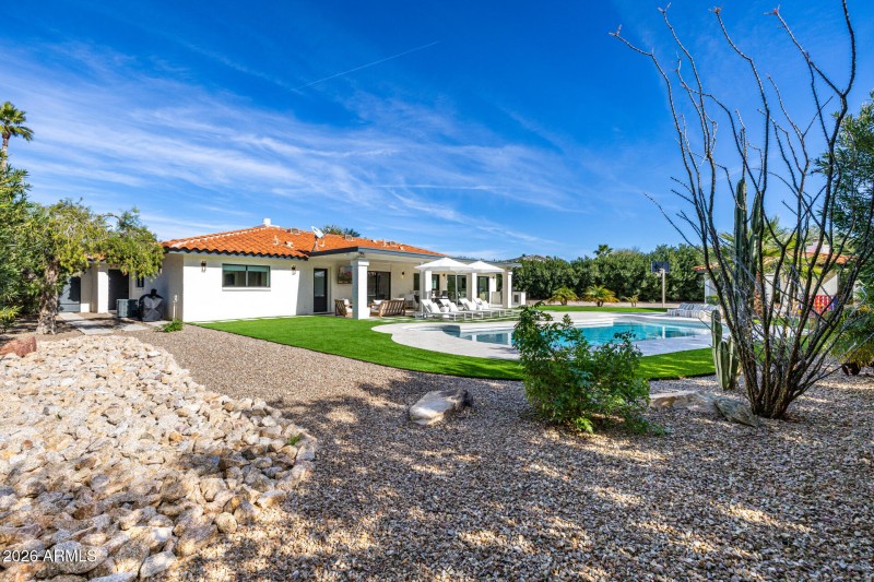 Almost a half acre to enjoy