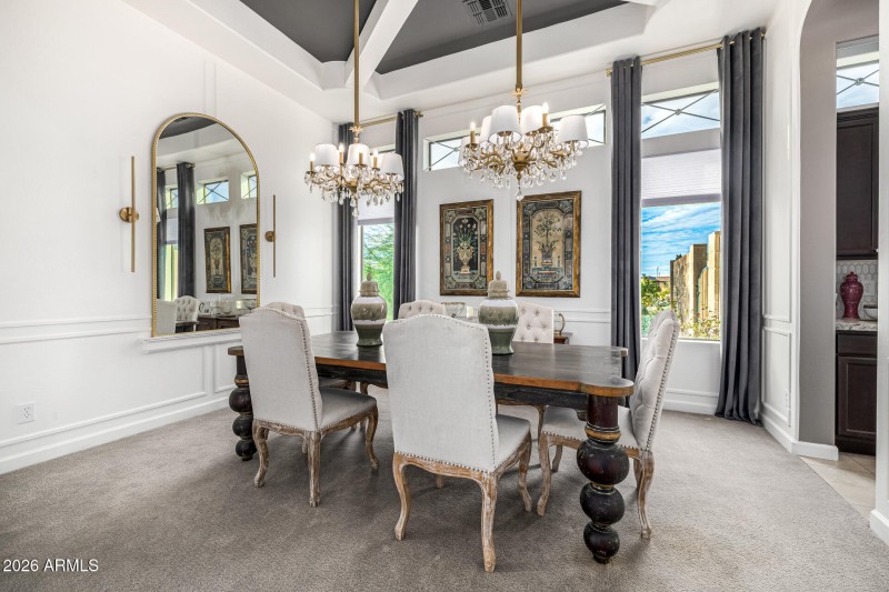 Formal dining room