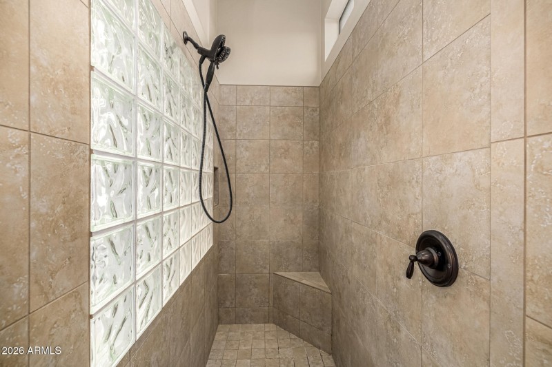 Owners walk in shower