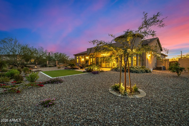 Thoughtfully landscaped