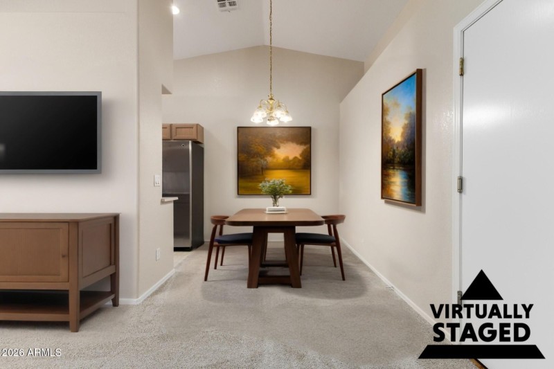 Dining Room - Virtually Staged